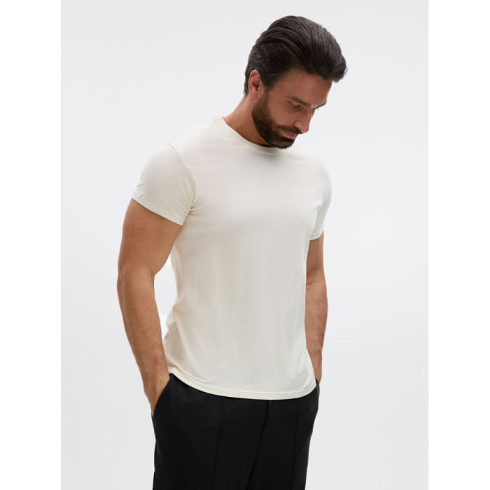 Футболка унисекс Regent 150, светло-бежевая (неокрашенная)