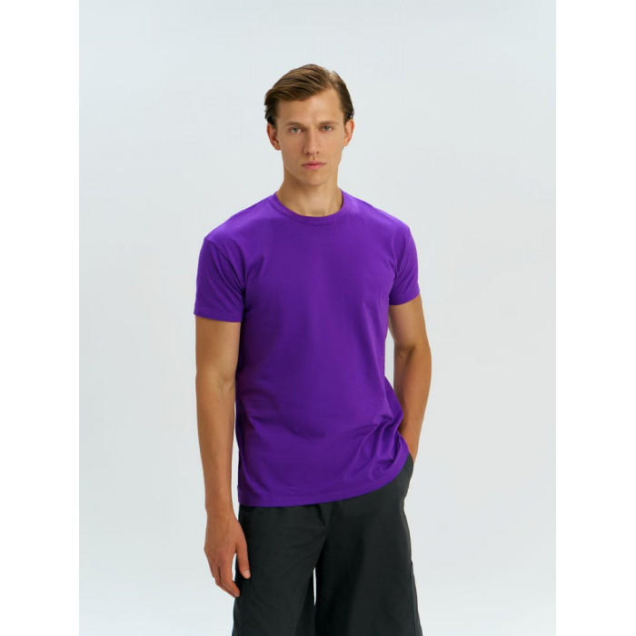 Футболка Regent 150 темно-фиолетовая, размер XXL