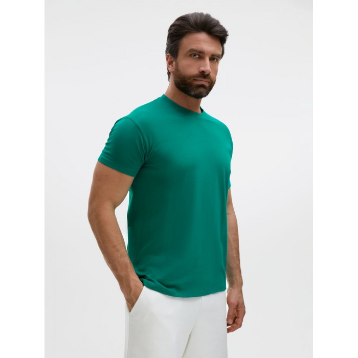 Футболка Regent 150 зеленая (изумрудная), размер XXL