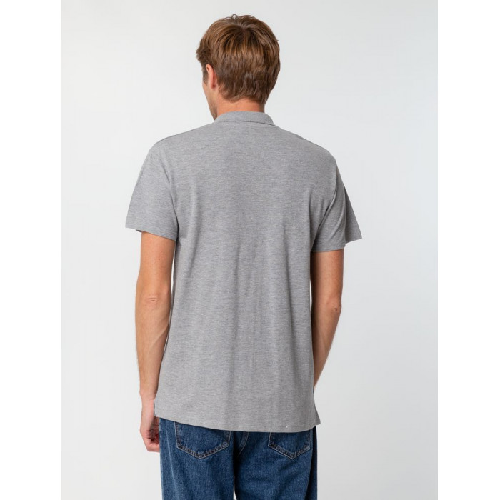 Рубашка поло мужская Summer 170 серый меланж, размер XXL