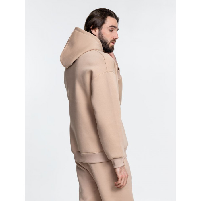 Худи Kulonga Oversize, бежевое, размер XL/XXL