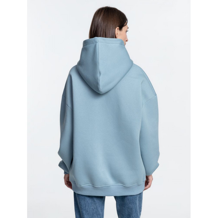 Худи Kulonga Oversize, серо-голубое, размер 3XL/4XL