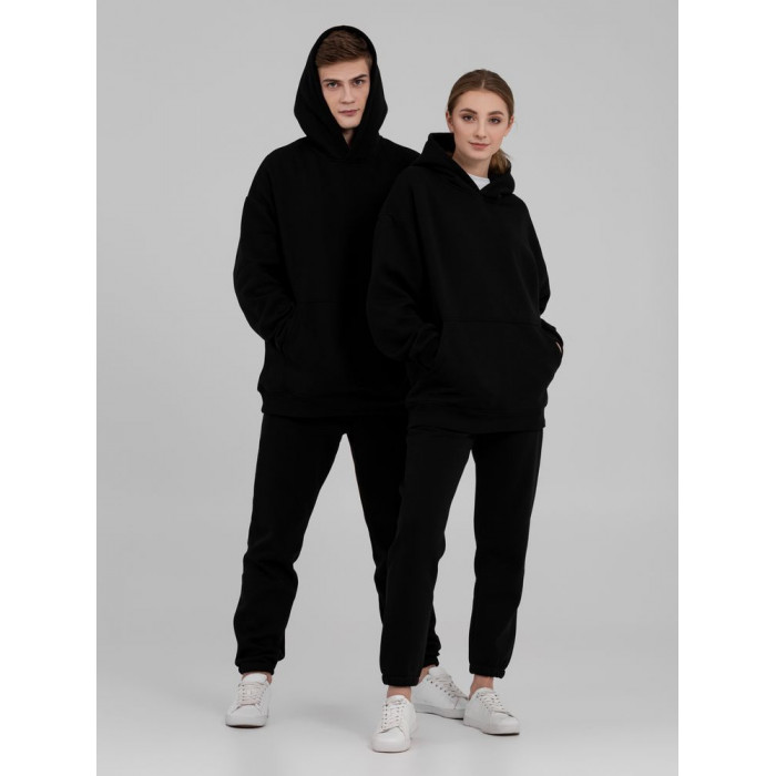 Худи Kulonga Oversize, черное, размер 3XL/4XL