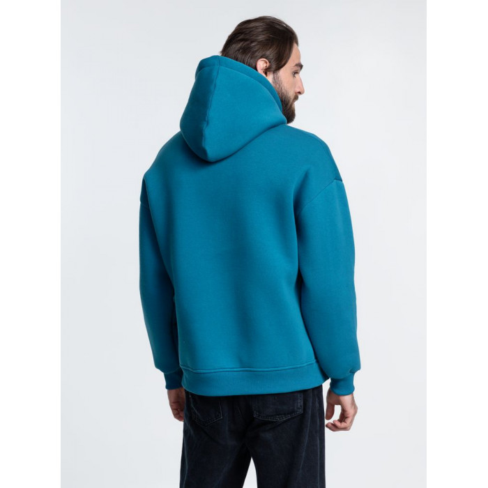 Худи Kulonga Oversize, бирюзовое, размер 3XL/4XL