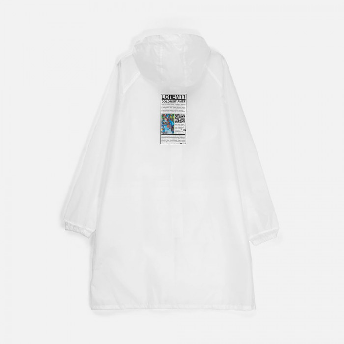 Дождевик Rainman Zip Pro белый, размер XXL