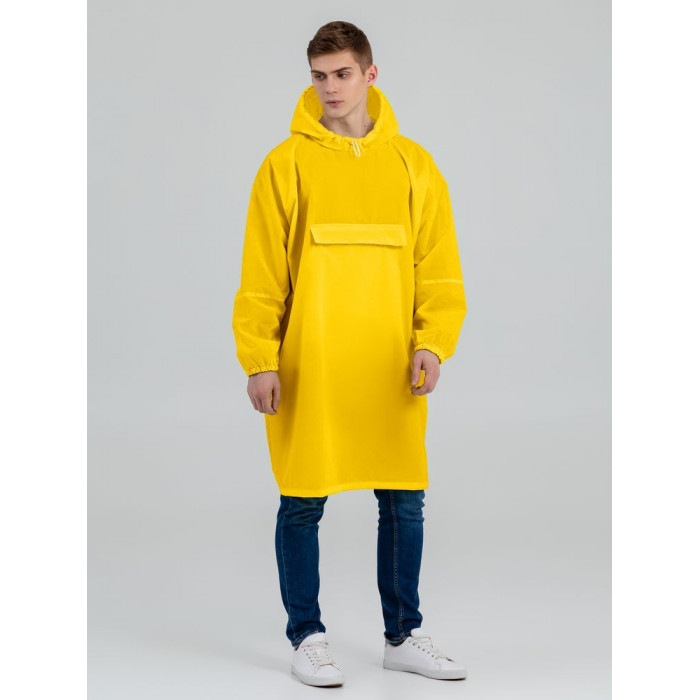 Дождевик-анорак Alatau, желтый, единый размер