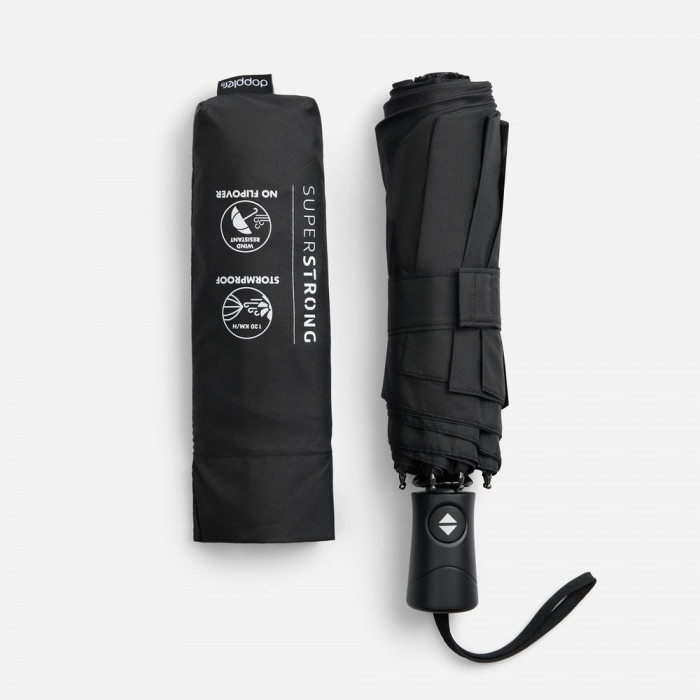 Складной зонт Fiber Magic Superstrong, черный