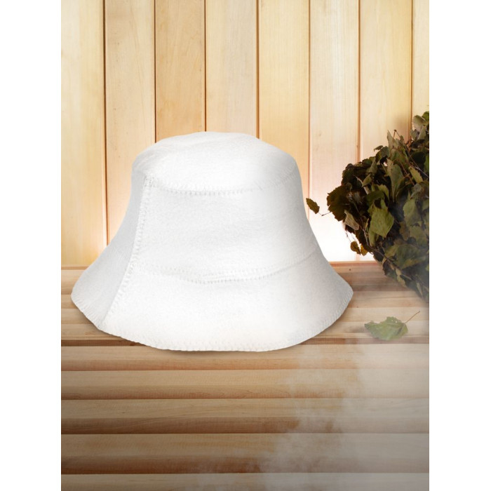 Банная шапка Panam, белая