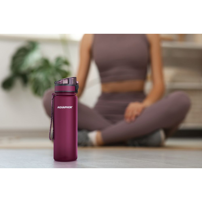 Бутылка-фильтр «Аквафор Сити», ярко-розовая (фуксия)