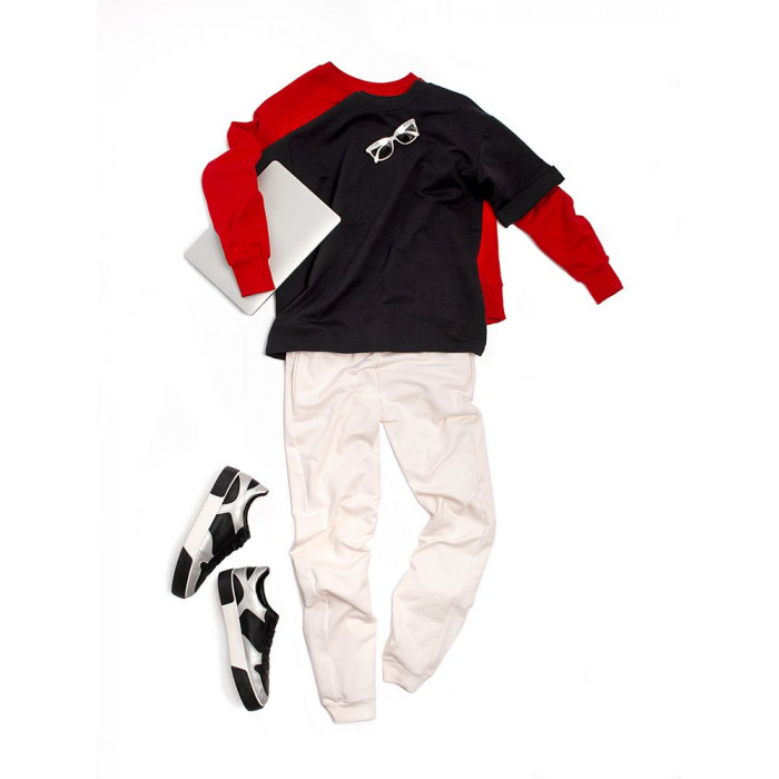 Футболка оверсайз унисекс Kosmos 2.0, кремовая, размер XL/ XXL