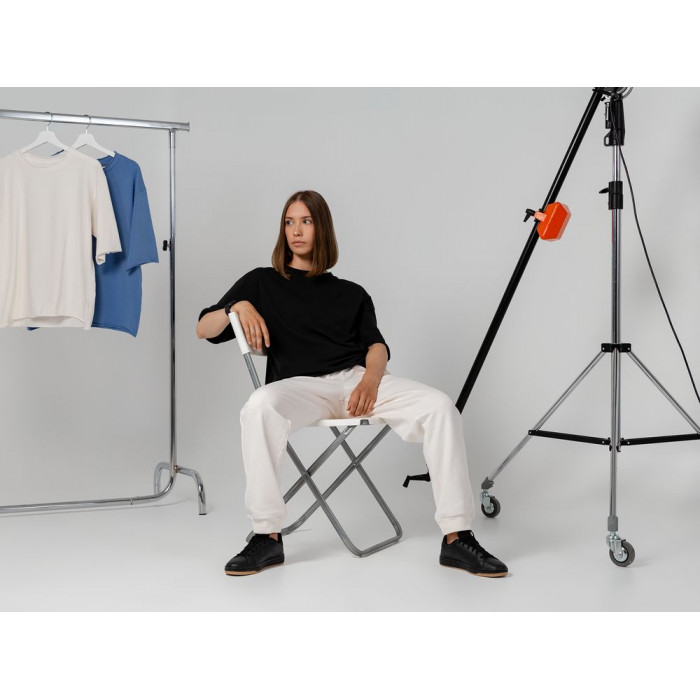 Футболка оверсайз Vozduh 2.0, черная, размер XL/XXL