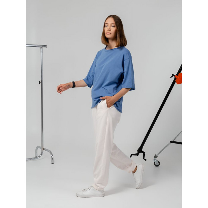 Футболка оверсайз Vozduh 2.0, темно-синяя, размер XL/ XXL