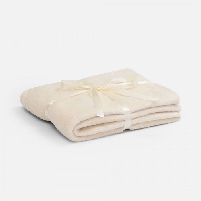 Плед Plush, бежевый