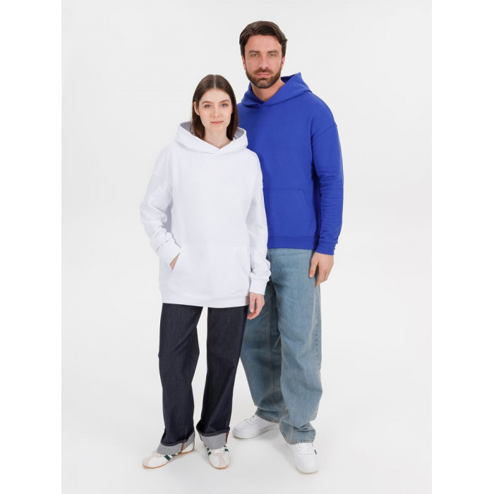 Худи оверсайз унисекс Outshine, ярко-синее, размер XL/2XL