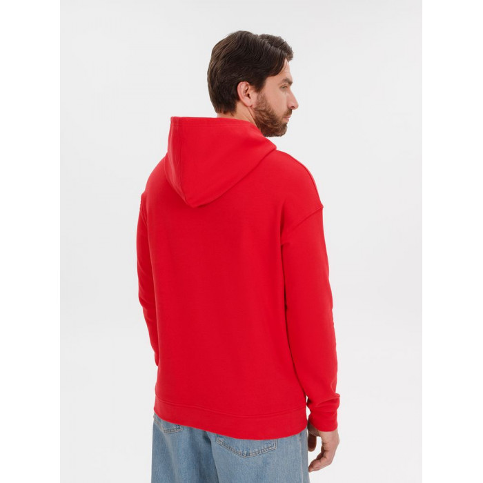 Худи оверсайз унисекс Outshine, красное, размер XL/2XL