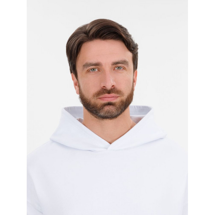 Худи оверсайз унисекс Outshine, белое