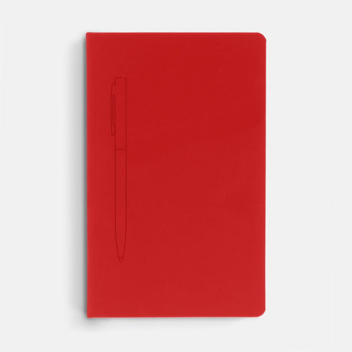 Ежедневник Magnet Shall, недатированный, красный