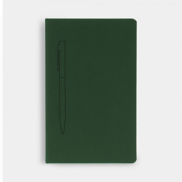 Ежедневник Magnet Shall, недатированный, зеленый