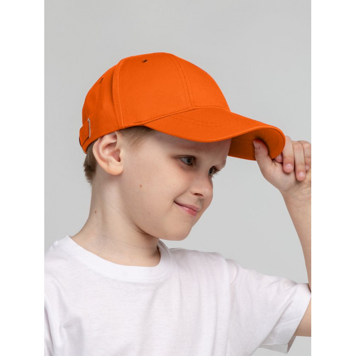 Бейсболка детская Capture Kids, оранжевая