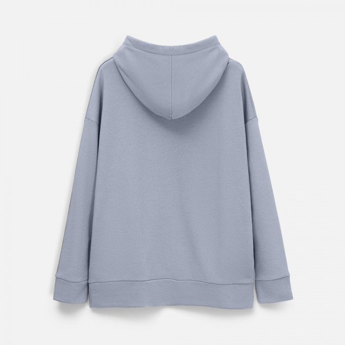 Худи унисекс H2, серое, размер XL/XXL