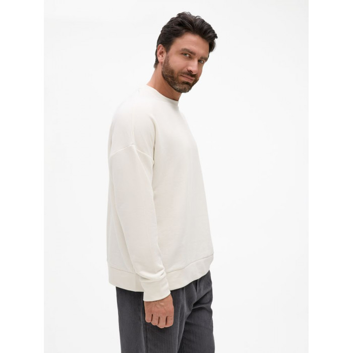 Свитшот унисекс S2, молочно-белый, размер XL/XXL