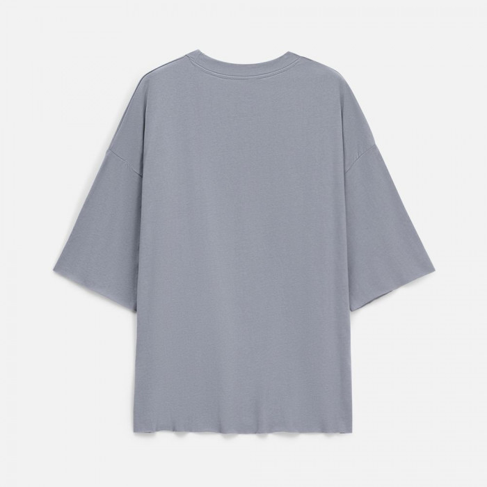 Футболка унисекс T1, серая, размер XL/XXL