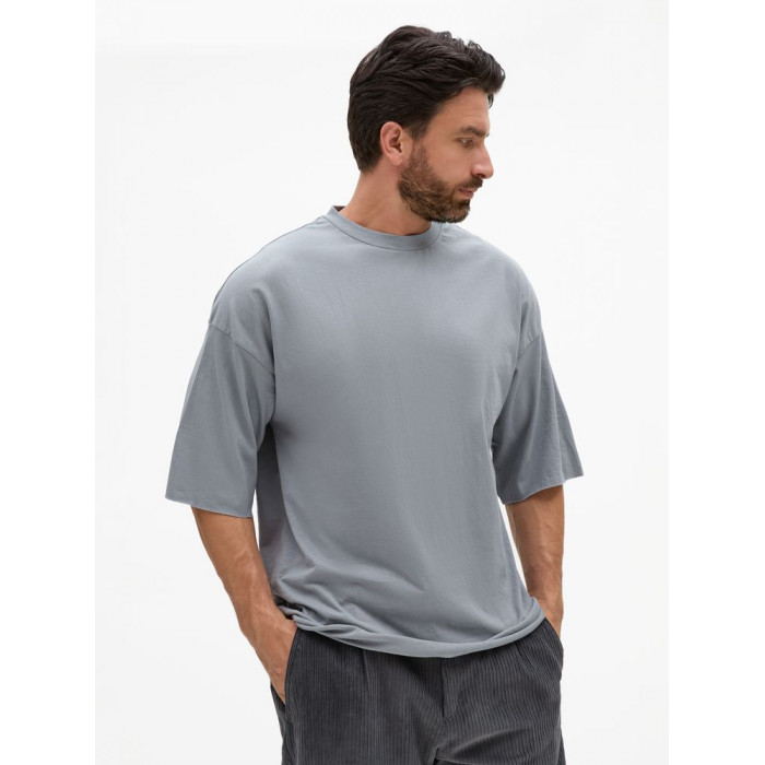 Футболка унисекс T1, серая, размер XL/XXL