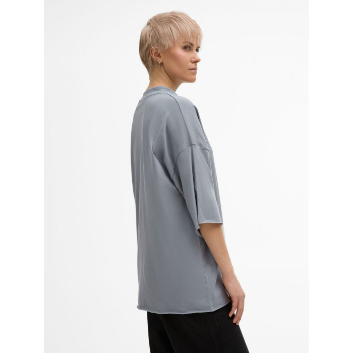 Футболка унисекс T1, серая, размер XL/XXL