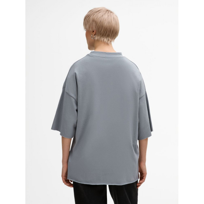 Футболка унисекс T1, серая, размер XL/XXL