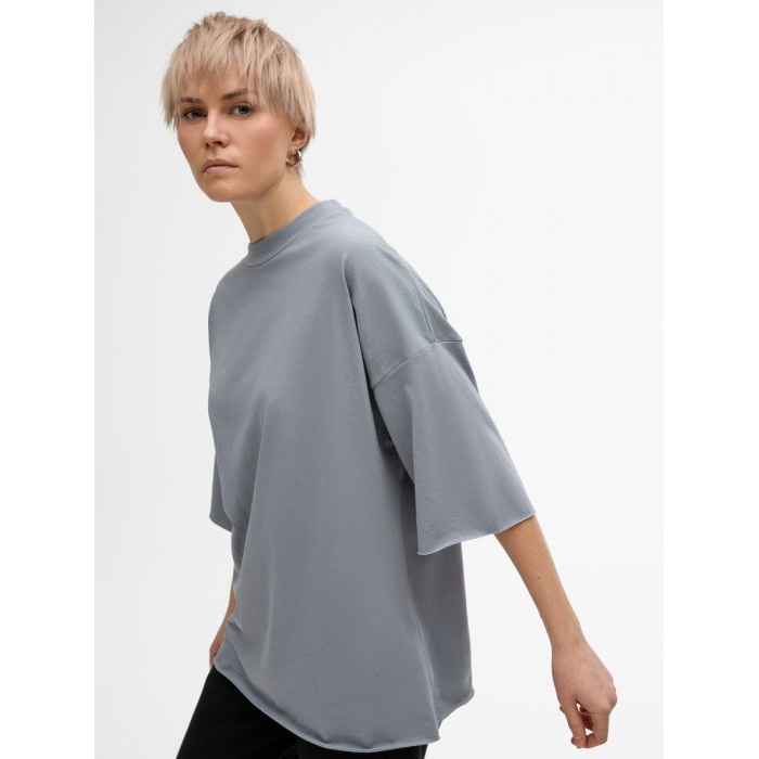 Футболка унисекс T1, серая, размер XL/XXL