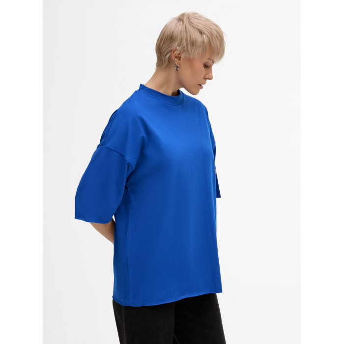 Футболка унисекс T1, синяя, размер XL/XXL