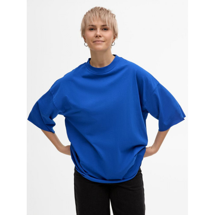 Футболка унисекс T1, синяя, размер XL/XXL