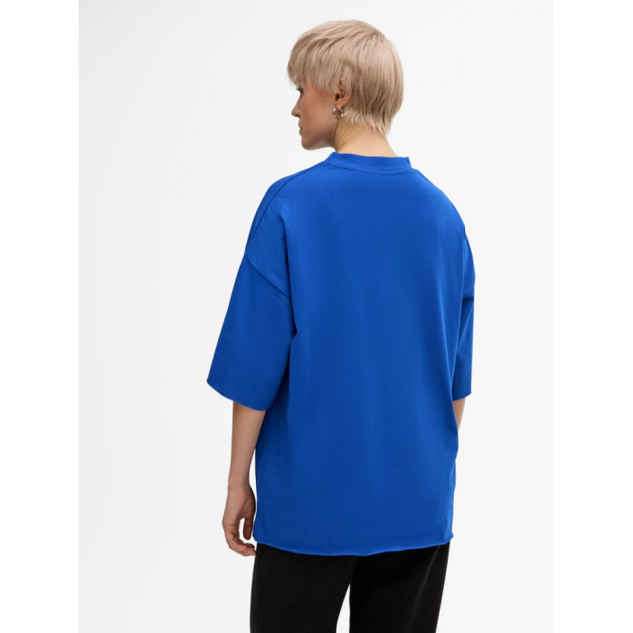 Футболка унисекс T1, синяя, размер XL/XXL