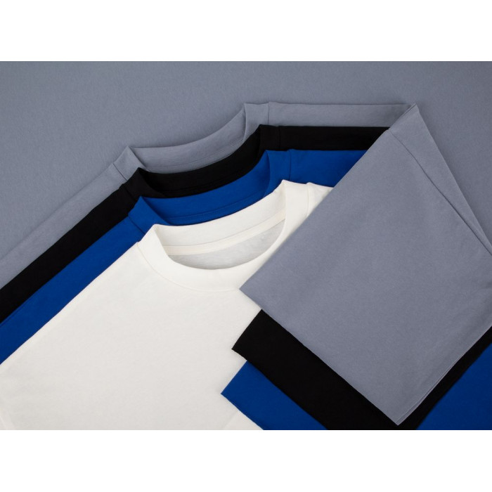 Футболка унисекс T1, молочно-белая, размер XL/XXL