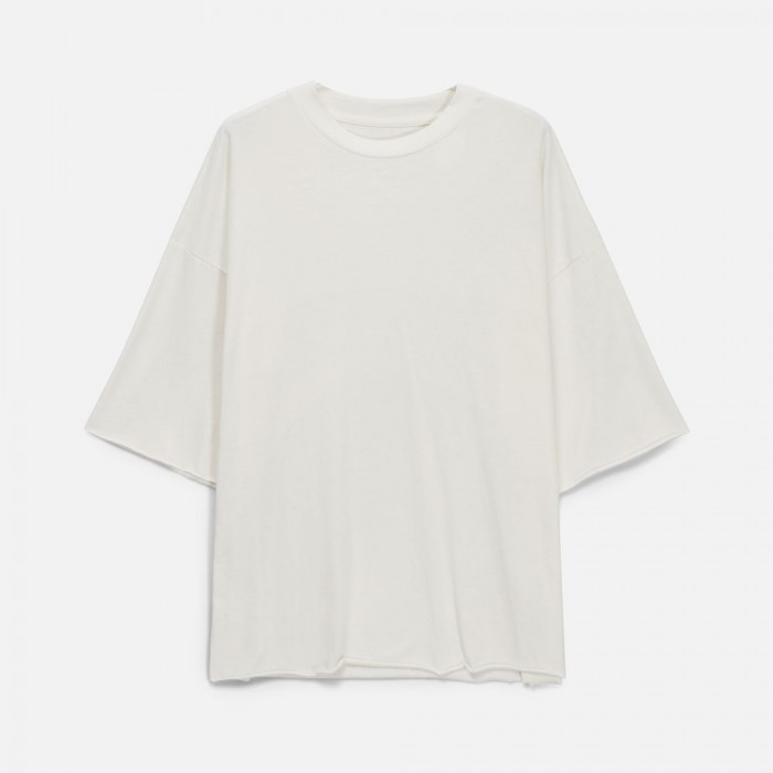 Футболка унисекс T1, молочно-белая, размер XL/XXL