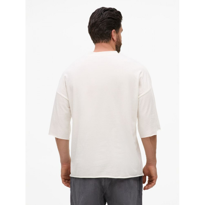 Футболка унисекс T1, молочно-белая, размер XL/XXL