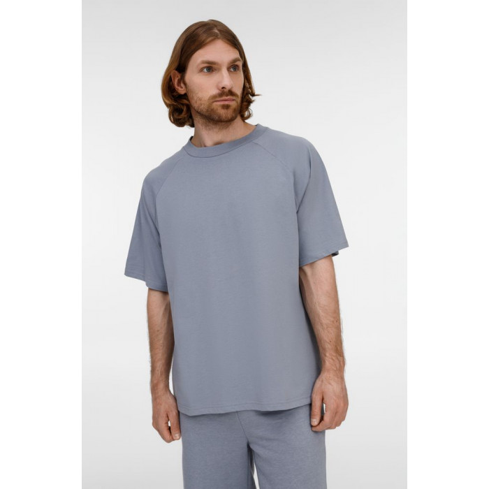 Футболка унисекс T2, серая, размер XL/XXL