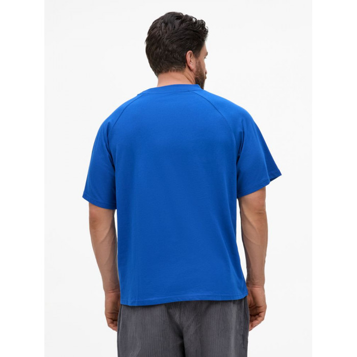 Футболка унисекс T2, синяя, размер XL/XXL