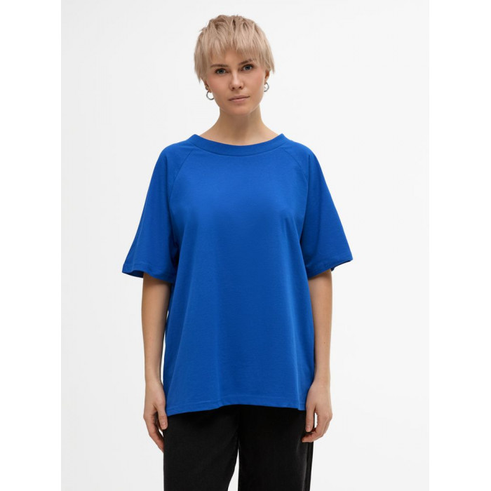 Футболка унисекс T2, синяя, размер XL/XXL