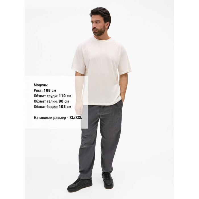 Футболка унисекс T2, молочно-белая, размер XL/XXL