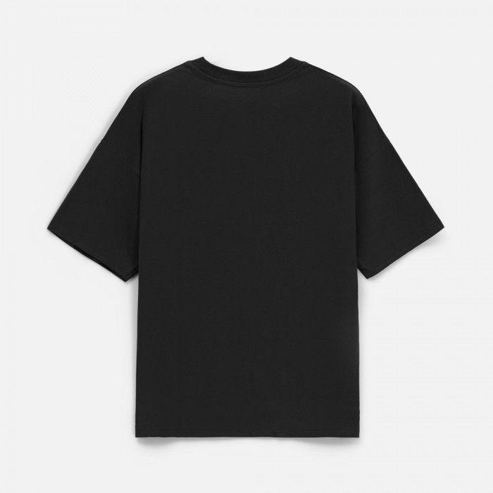 Футболка унисекс оверсайз T3, черная