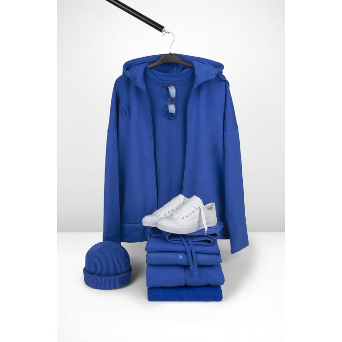 Футболка унисекс T3, синяя, размер XL/XXL