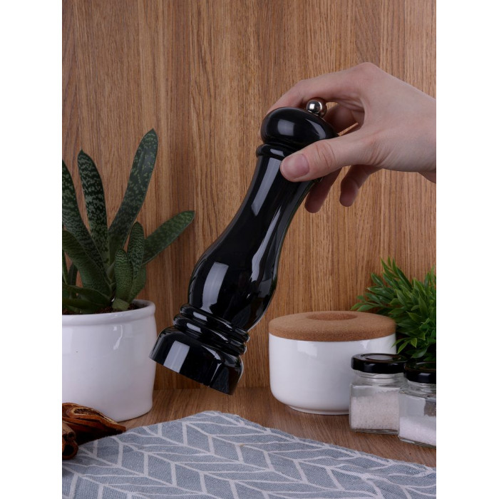 Механическая мельница для специй Gambit, черная