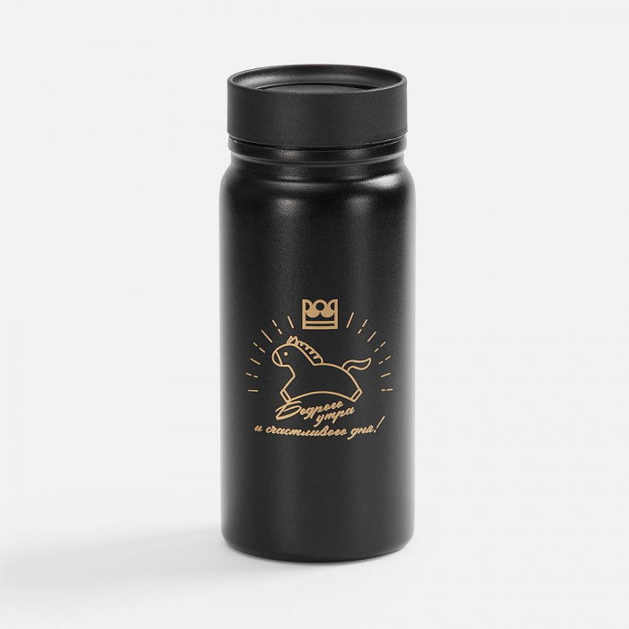 Термостакан Hardproof, черный