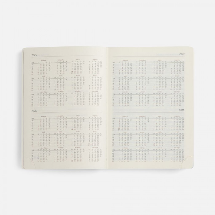 Ежедневник Capital, недатированный, темно-серый