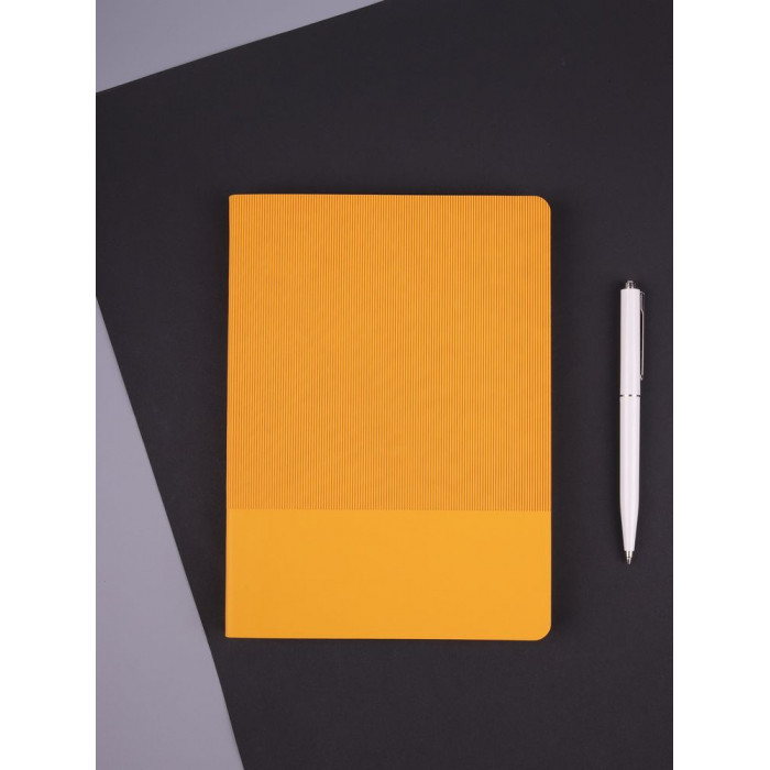 Ежедневник Vale, недатированный, желтый