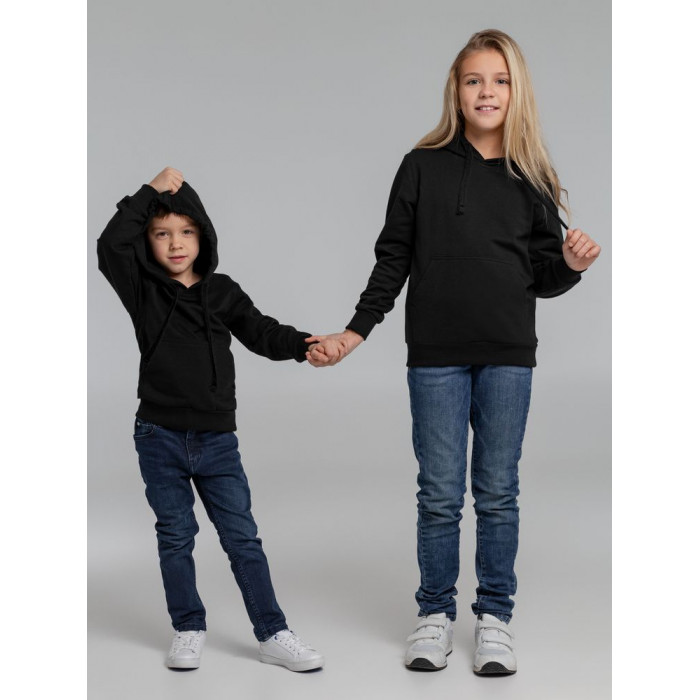 Худи детское Kirenga Kids 2.0, черное, 14 лет