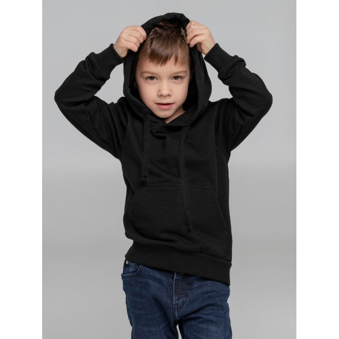 Худи детское Kirenga Kids 2.0, черное, 14 лет