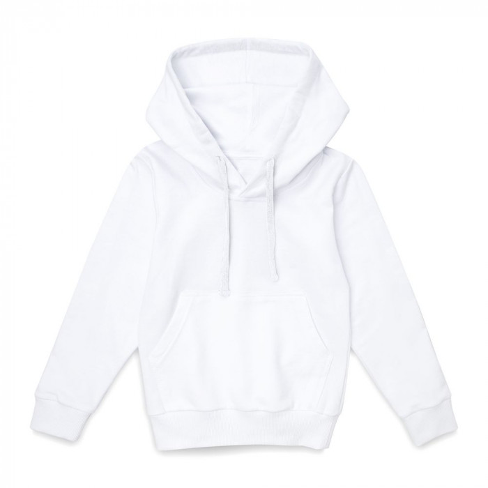 Худи детское Kirenga Kids 2.0, белое, 10 лет