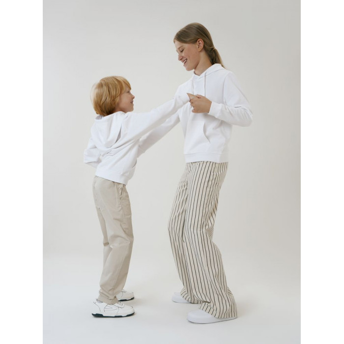 Худи детское Kirenga Kids 2.0, белое, 10 лет